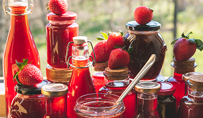 Натуральные Аромы для фруктовых наполнителей, сиропов, соусов и топингов